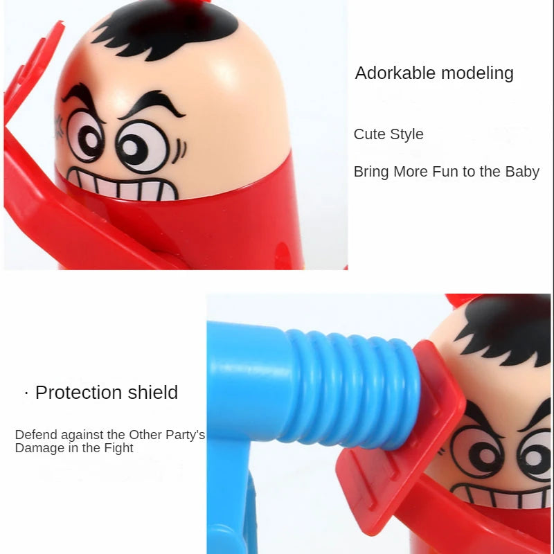 Hot Funny Practical Joke Fight Battle Antistress Toy Prank Interaction Play Table Game Toys  Gift Quick Pick Grocers