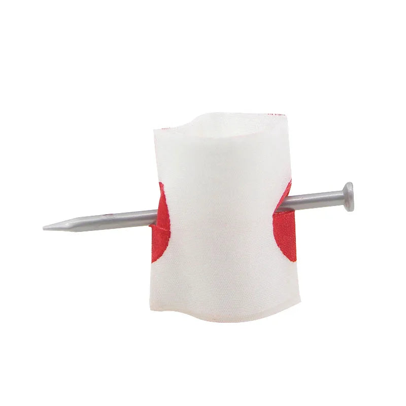 5Pcs Fool Toys Blood Prank Magic Prop Joke Fake Nail Through Finger Magic Funny Gadgets Magic Trick toys Econic Blanks