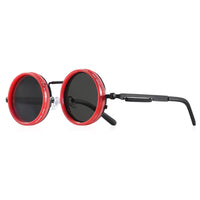 CRIXALIS Polarized Round Sunglasses ND9 Adjustable Dimming Men Women Retro Punk Men's Fishing Eyeglasses Outdoor Shades UV400 Quick Pick Grocers