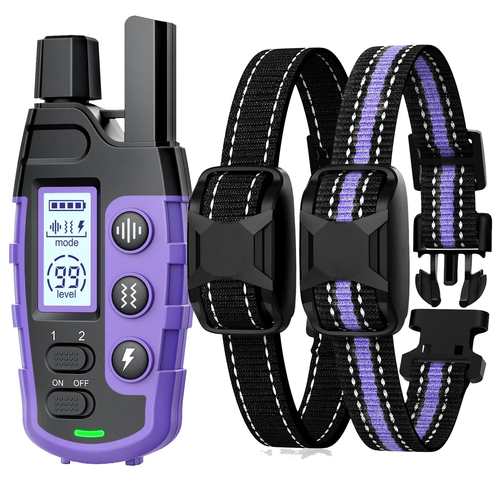 3300Ft Electric Dog Training Collar Remote Control Waterproof Pet BehaviorFor 5-120lbs Puppy With Shock Vibration Quick Pick Grocers