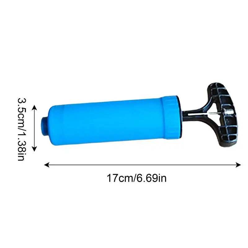 Air Pump Portable Sports Ball Hand Pump Manual Air Pump Fashionable Hand Air Pump with Needle for Volleyball  Soccer Basketball Quick Pick Grocers