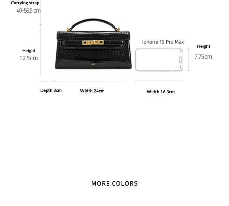 JW PEI Handbag, Crocodile Pattern, New Style, High-end, Handbag/crossbody Bag for Women Quick Pick Grocers