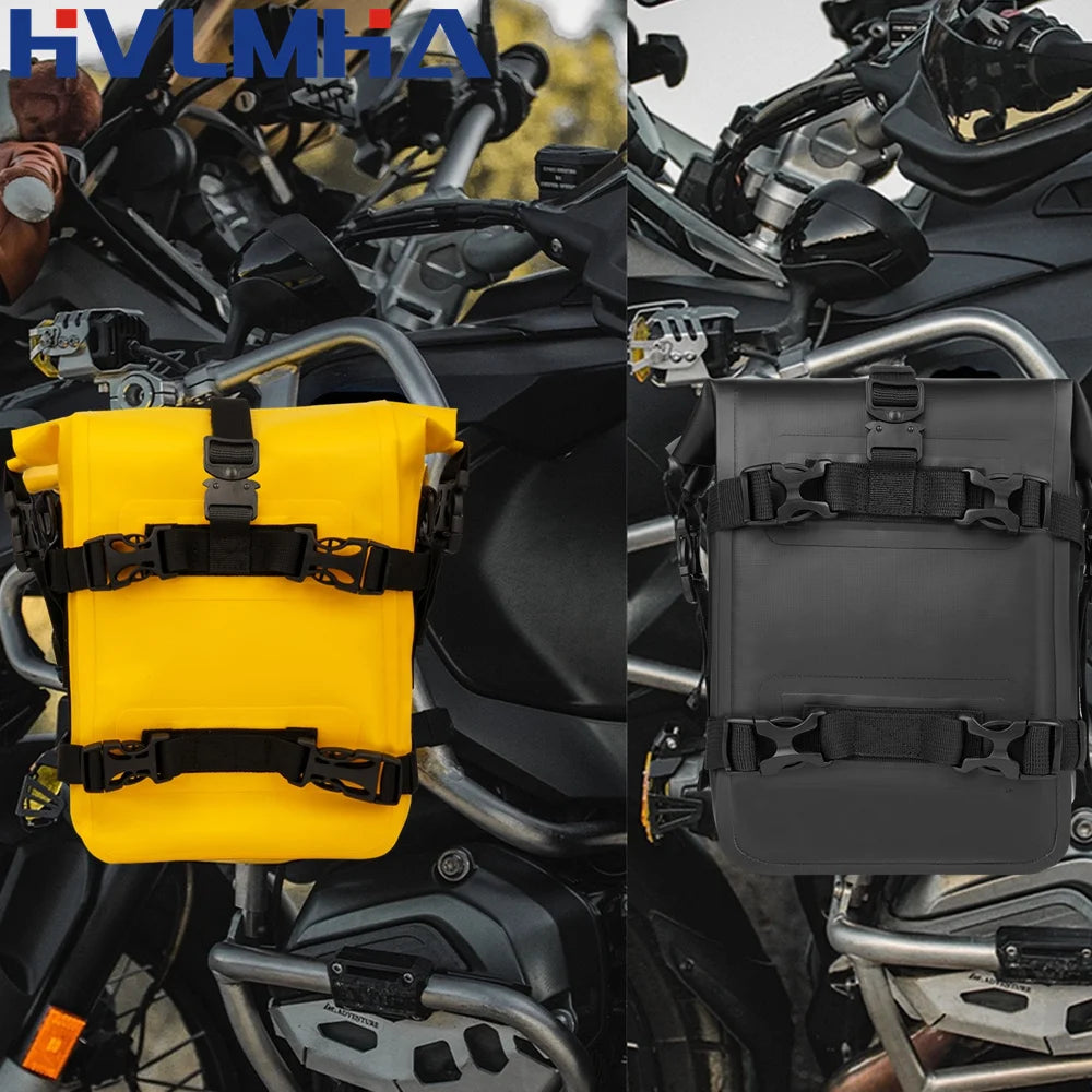 For BMW R1200GS R1250GS ADV For HONDA NC750X CB500X Motorcycle Frame Crash Bars Waterproof Bag Bumper Repair Tool Placement Bag Quick Pick Grocers