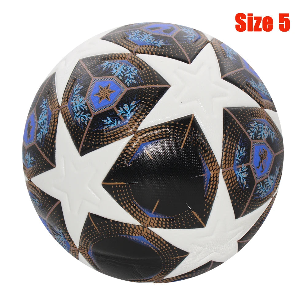 Standard Soccer Ball Professional Outdoors Sports Match Balls Training Seamless Football High Quality PU Material Size 5 Size 4 Quick Pick Grocers