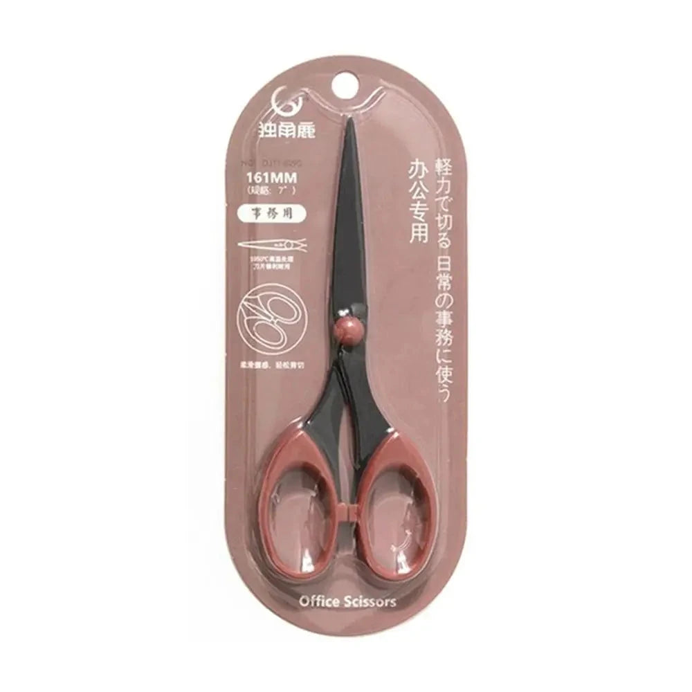 Color Scissor Stainless Steel Blade Safe Design Paper Cutting Scissors for Fine Art Diary Album Craft Office School Supplies Econic Blanks