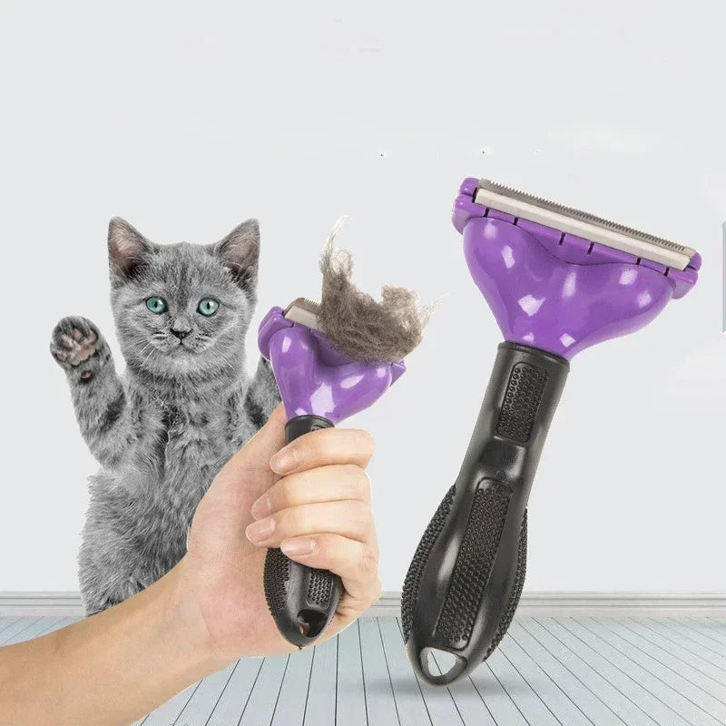 Cat Hair Removal Comb Cat Brush Pet Grooming Brush Dog Comb Cat Hair Massage Comb Cat Hair Remover Cleaning Grooming Cat Combs Econic Blanks