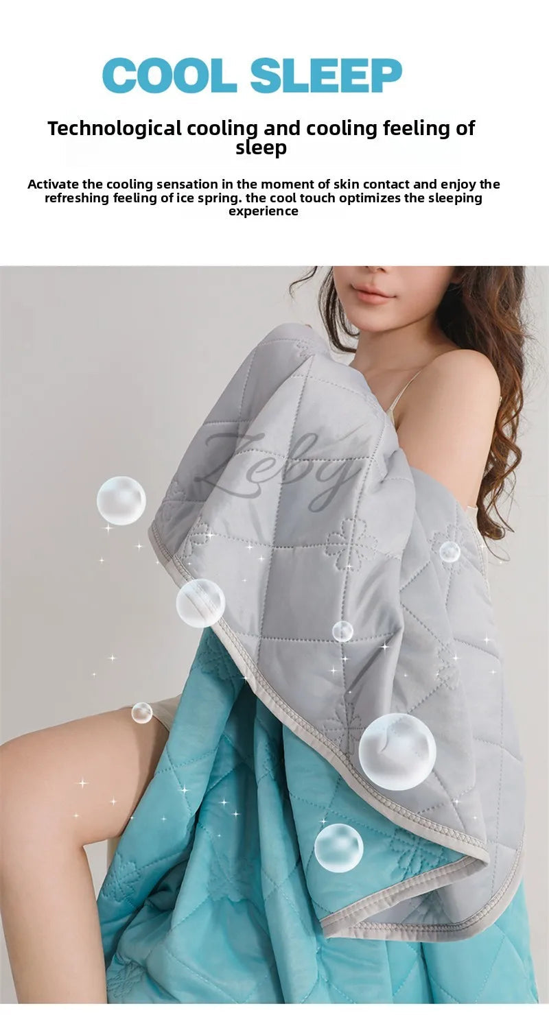 Grade A Cooling Summer Blanket for Bed Soft Breathable King Summer Quilt Queen Air Condition Comforter Lightweight Cool Duvet Quick Pick Grocers