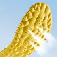 4D Cloud Technology PU Sole Sports Insoles For Shoes Soft Breathable Shock Absorption Cushion Running Orthopedic Care Insoles Quick Pick Grocers