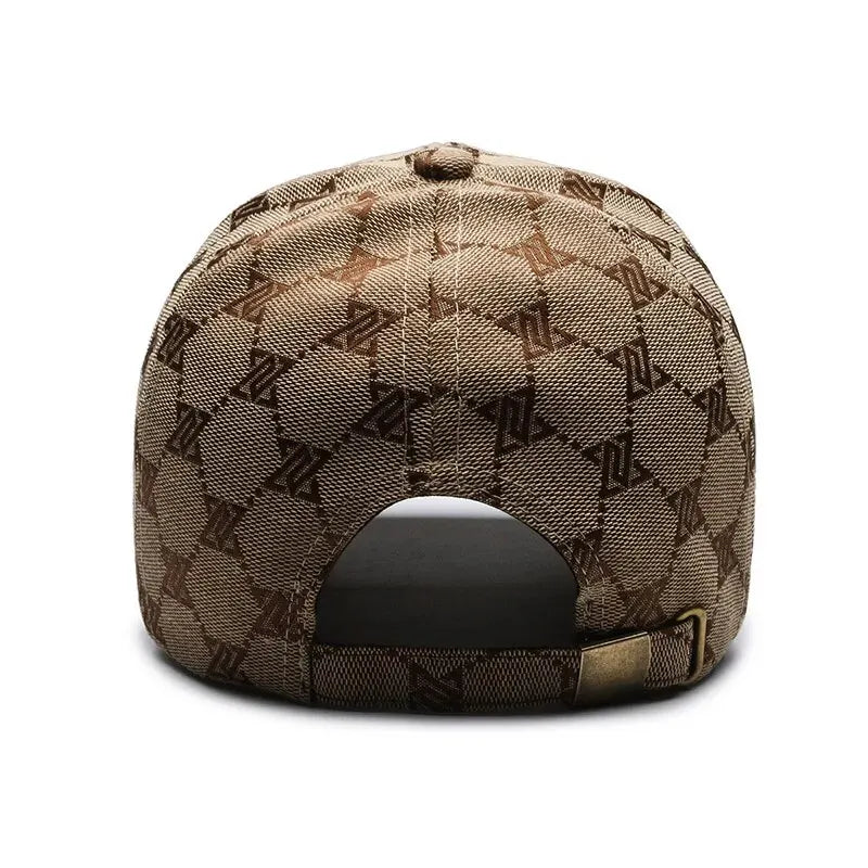 Four Seasons New Sunscreen Three-Line Sewn Baseball Cap Men's And Women's Casual Cap Net Red Distressed 1841 Hat Quick Pick Grocers