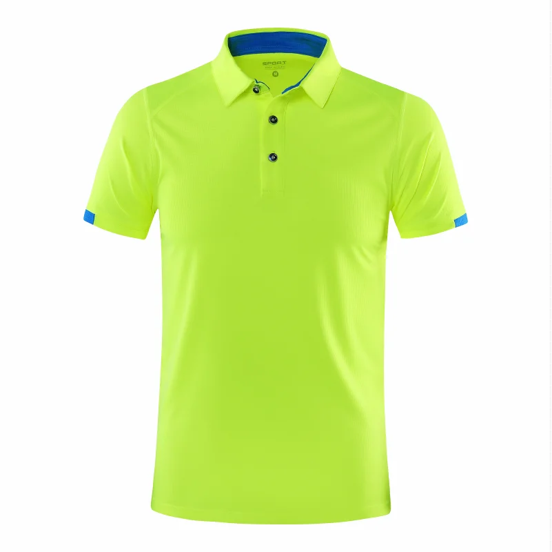 Casual Sports Quick-drying Lapel Short-sleeved POLO Shirt Cycling Suit Fitness Suit For Men Quick Pick Grocers