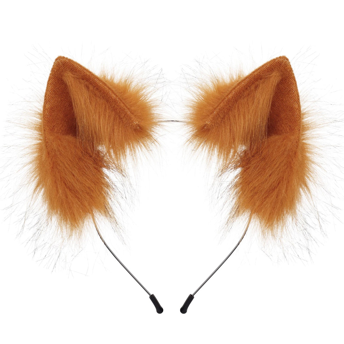 Handmade Faux Fur Animal Ears Headband Furry Cat Fox Ear Hairhoop Headwear Costume Accessory for Cosplay Masquerade Quick Pick Grocers