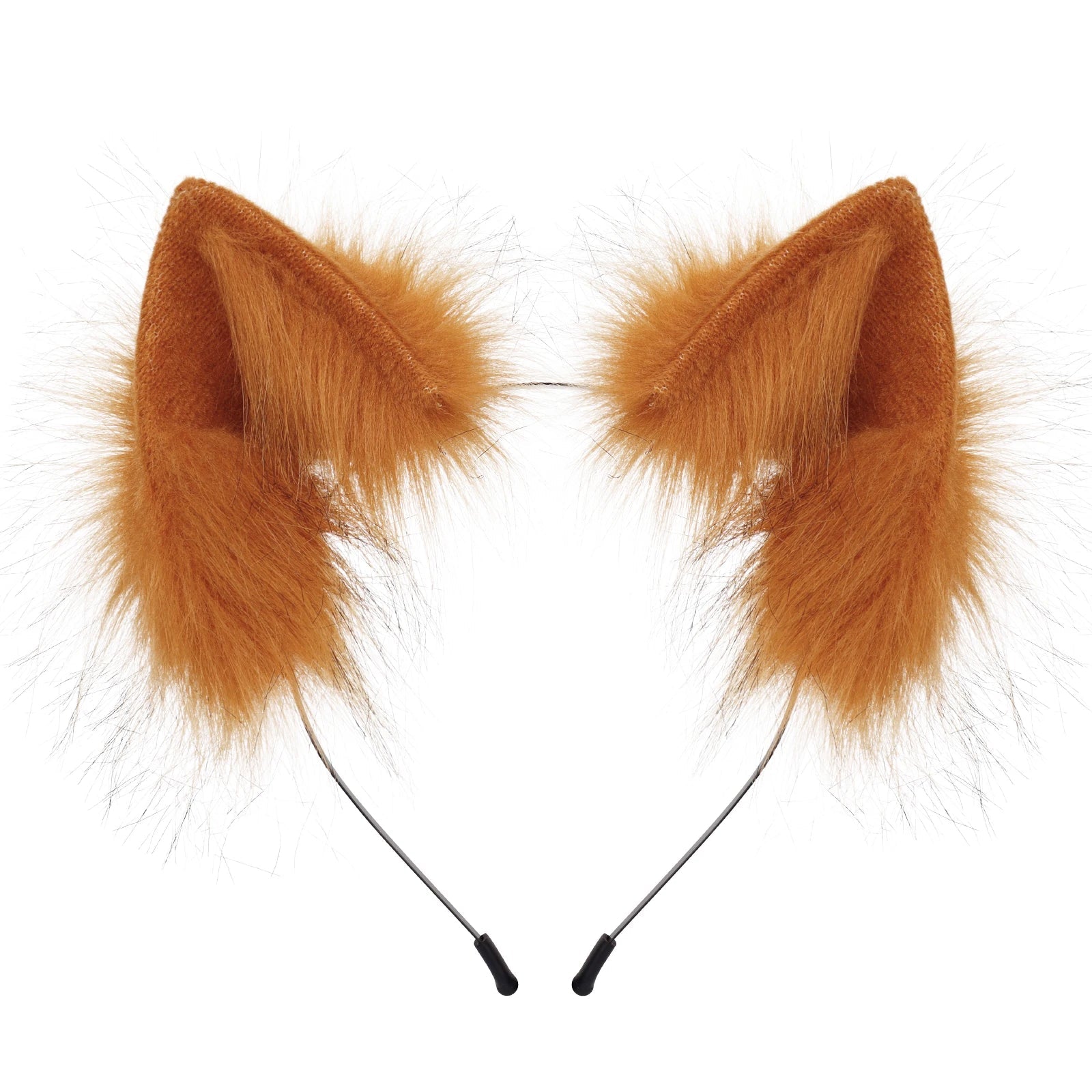Handmade Faux Fur Animal Ears Headband Furry Cat Fox Ear Hairhoop Headwear Costume Accessory for Cosplay Masquerade Quick Pick Grocers