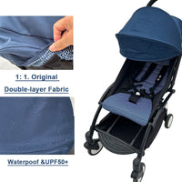 MomTan Stroller Replacement Colth Set For YOYO ,YOYO+ ,YOYO2 Strollers , Waterproof Double Lay 1:1 Original Fabric Purest Peak