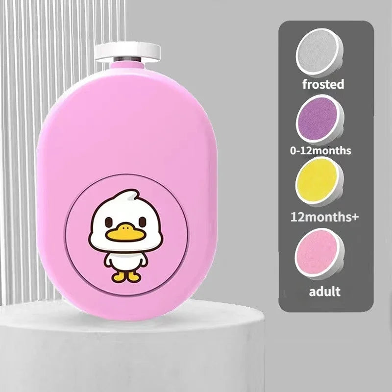 Baby Electric Nail Trimmer Kid Nail Polisher Tool Baby Care Kit Manicure Set Easy To Trim Nail Filer Clippers For Newborn Econic Blanks