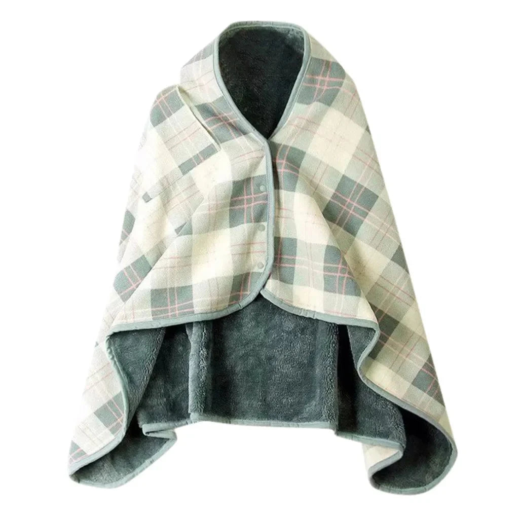 Lady Multifunction Doublelayer Tartan Plaid Blanket Scarf Wrap Shawl Winter Warm шарф женский Elegant Womens Shawl Scarf Winter Econic Blanks