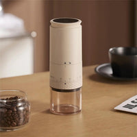 1500mAh Electric Coffee Grinder Externally Adjustable Type-C Charging Coffee Burr Grinder Bean Grinding Machine Coffee Maker Quick Pick Grocers