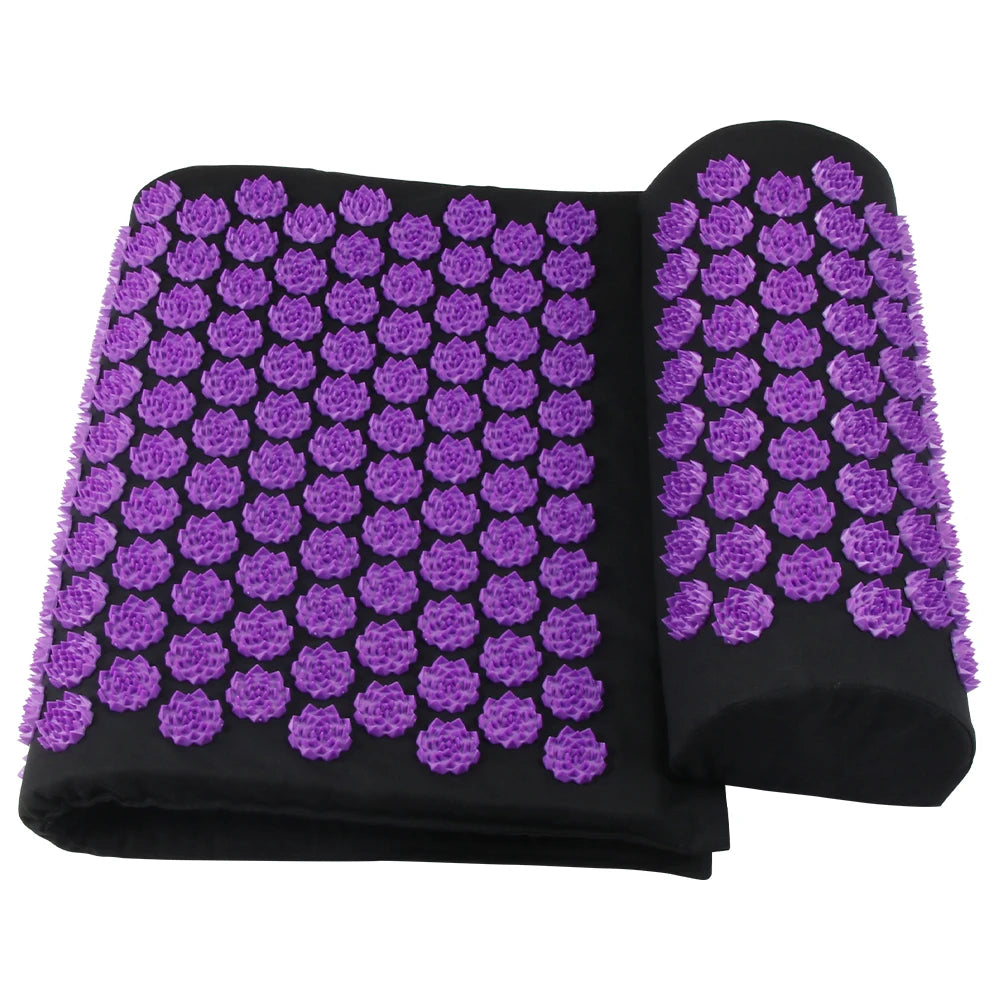Acupressure Yoga Mat Kuznetsov's Applicator Cushion Sensi Massage Body Needles With Spikes Pillow Foot Massager Fitness Pilates Purest Peak