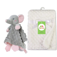Personalized Newborn Baby Blanket with Name Custom Stroller Sleeping Dolls Animal Security Towel Gift Set for Baby Shower Gifts Purest Peak