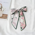 Cashew flower silk scarf, double-sided printed headband, ins decoration, versatile triangle scarf accessories Quick Pick Grocers