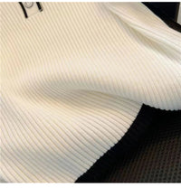 Ice silk knitted short sleeved T-shirt for women's summer 2024 new fashionable and stylish polo shirt top Quick Pick Grocers