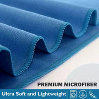 Microfiber Towel Quick Dry Towel Travel Towel Sports Towel Beach Towel Sandproof Soft Light Towel For Swim, Yoga, Gym Econic Blanks