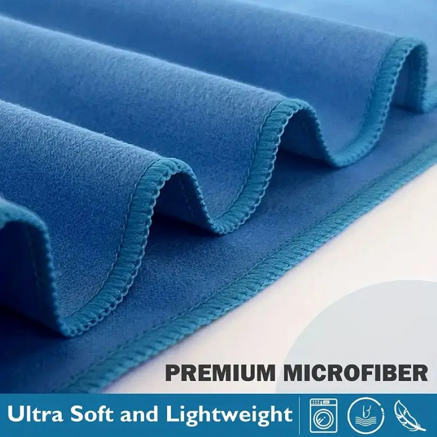 Microfiber Towel Quick Dry Towel Travel Towel Sports Towel Beach Towel Sandproof Soft Light Towel For Swim, Yoga, Gym Econic Blanks