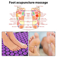 Acupressure Yoga Mat Kuznetsov's Applicator Cushion Sensi Massage Body Needles With Spikes Pillow Foot Massager Fitness Pilates Purest Peak