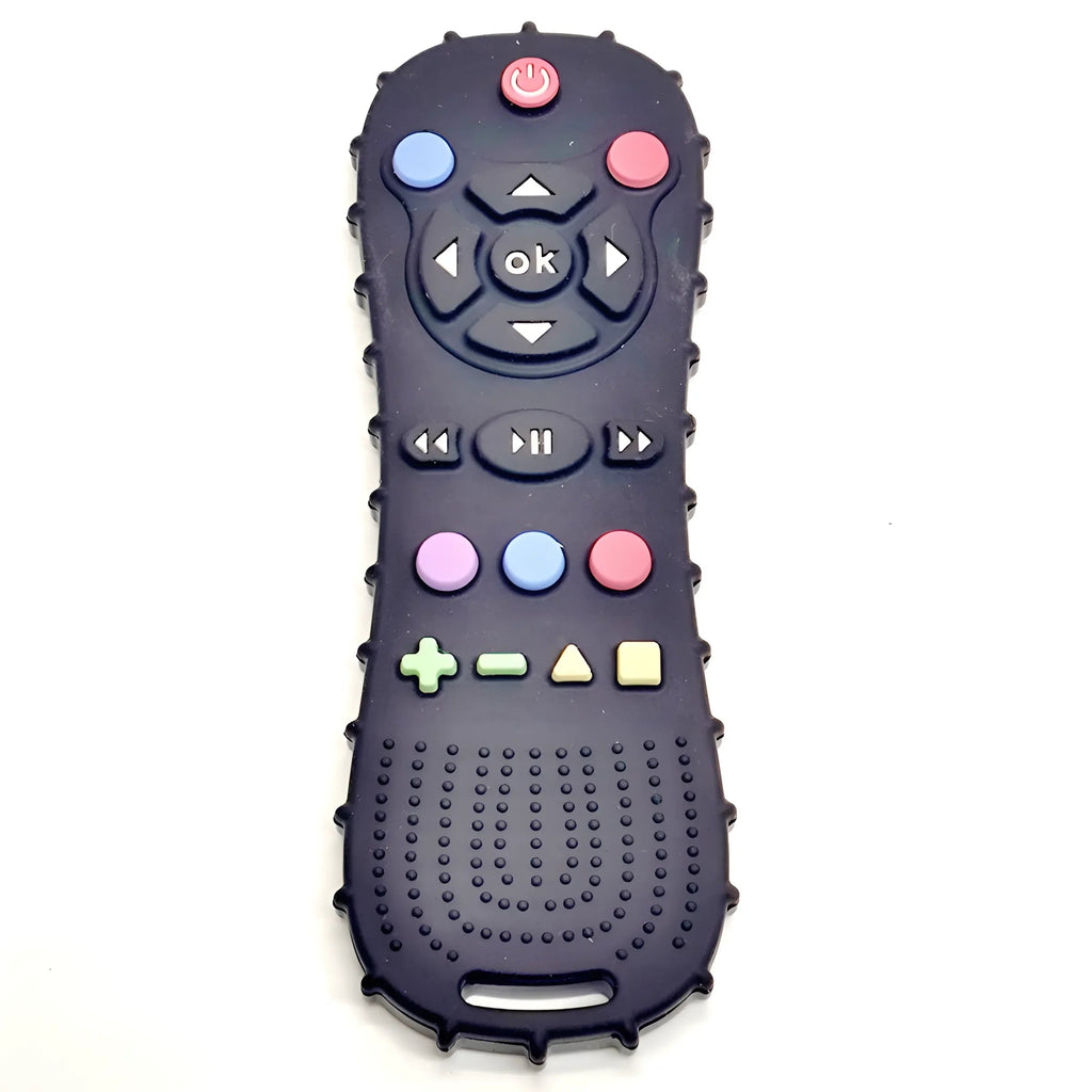 1/3PCS Baby Remote Control Teether Silicone Baby Anti-Eating Gloves Pacifier Bracelet Teething Stick Biting Toys Purest Peak