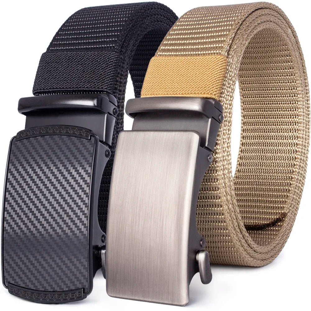 Automatic Buckle Light Comfortable Nylon Military Belt Outdoor Hunting Multifunctional Tactical Canvas Belt High Quality Men Bel Quick Pick Grocers