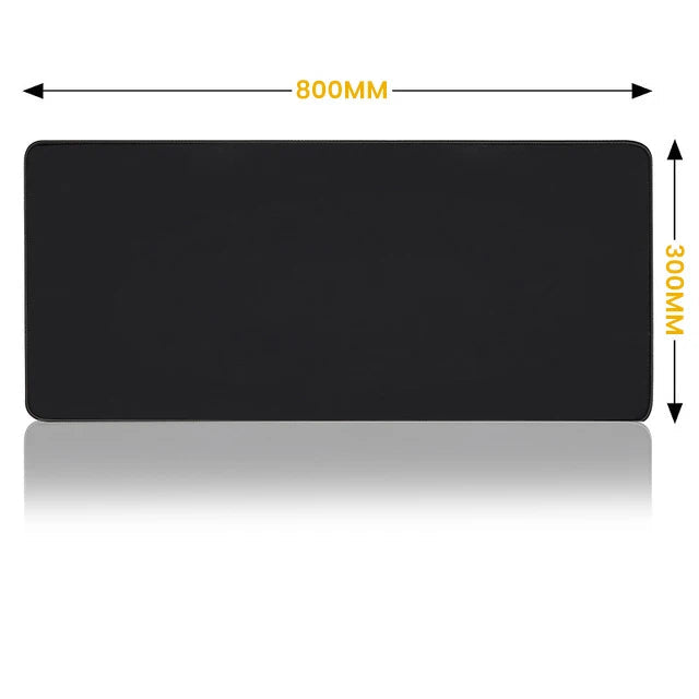 Xxl Mouse Pad Gaming Computer Mousepad Gamer Desk Mat Black Big Office Carpet Mause Pads PC Accessories Keyboard Pads Play Mats Quick Pick Grocers