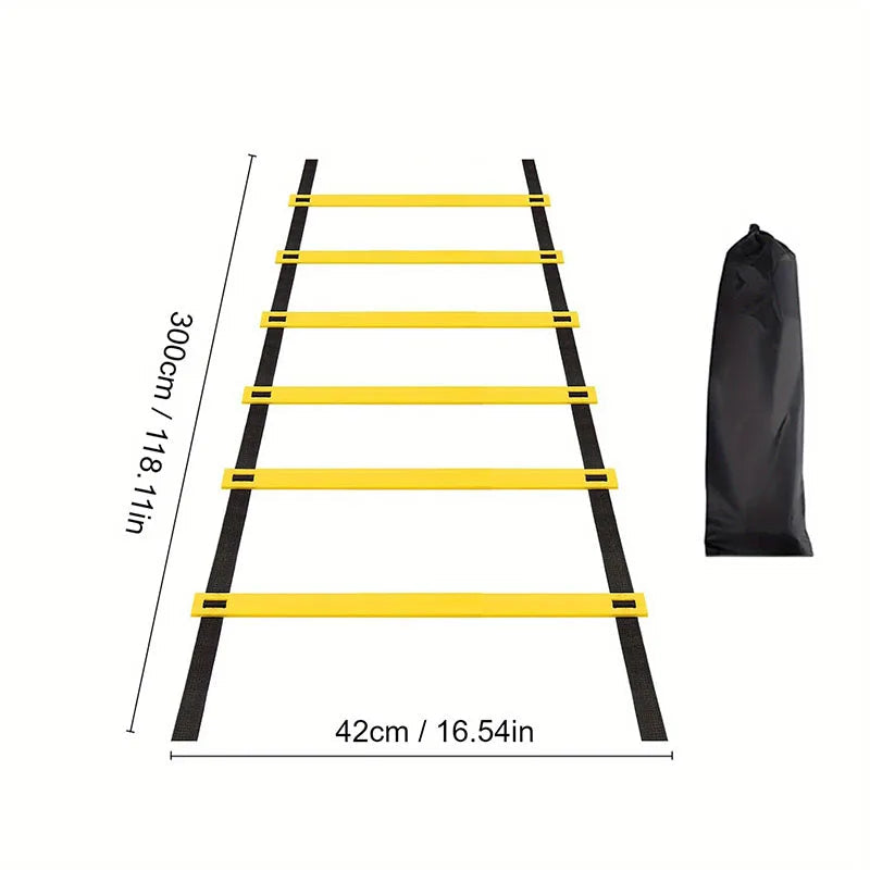 Agility Ladders Nylon Straps For Speed Training And Sports Flexibility Agility Football Training Energy Ladder Equipment Quick Pick Grocers