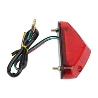 Universal 12V Motorcycle Tail Light License Plate Lamp Brake Stop Lights For Scooters Mopeds Motocross Dirt Bike Accessories
