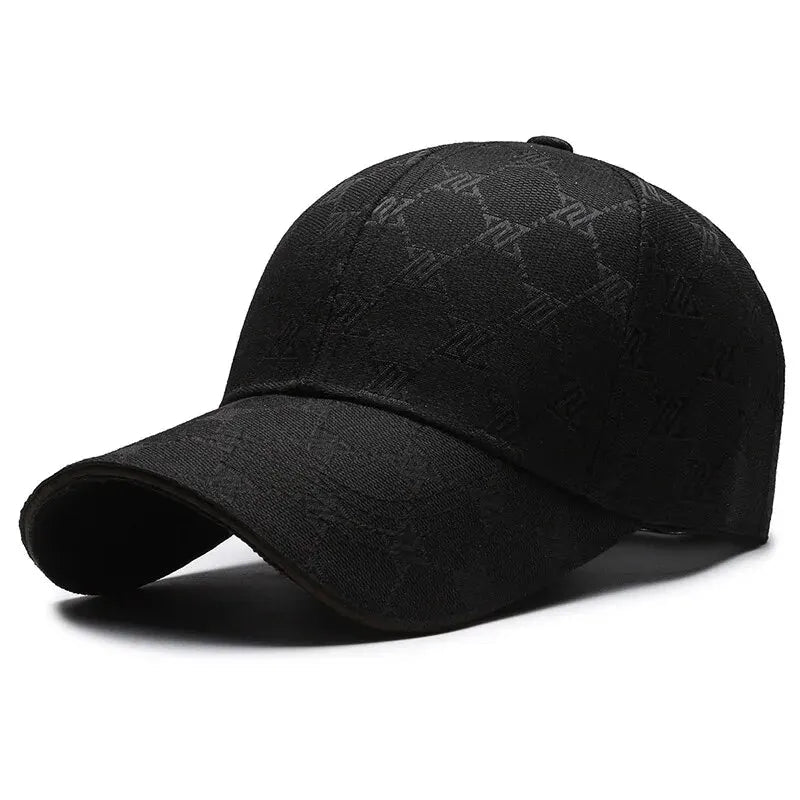 Four Seasons New Sunscreen Three-Line Sewn Baseball Cap Men's And Women's Casual Cap Net Red Distressed 1841 Hat Quick Pick Grocers