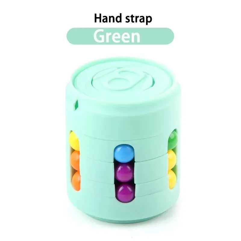 Multiple Functions Fidget Spinner Magic Colorful Beans Finger Spinning Relieves Stress Decompression Tool For Children And Adult Quick Pick Grocers