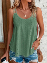 Large Big 5xl Women Leisure Simple Boho Camis Tops Women's Hollow Out Top Pullovers New Summer Casual Beach Shirts Clothing Quick Pick Grocers