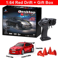 1/64 2.4G High speed Drift Rc Car 4WD Remote Control Car Four Wheel Drive Radio Controlled Mini RTR Racing Model Boy Toy Gift Econic Blanks