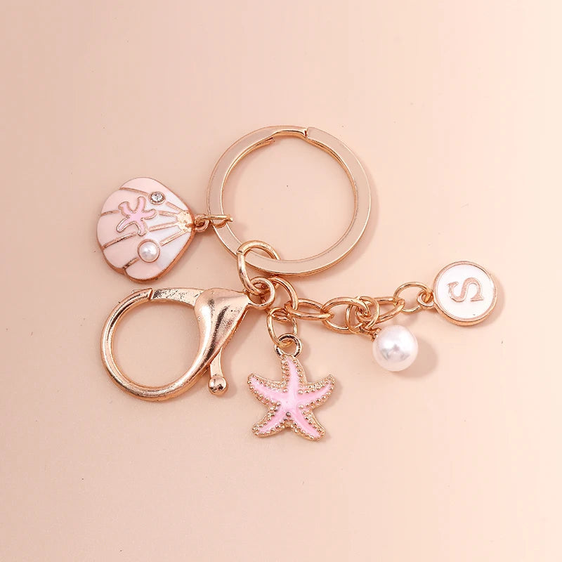 New Colorful Rainbow Keychains for Car Key Souvenir Gift for Women Men DIY Handbag Pendants Hanging Key Ring Jewelry Accessories Quick Pick Grocers