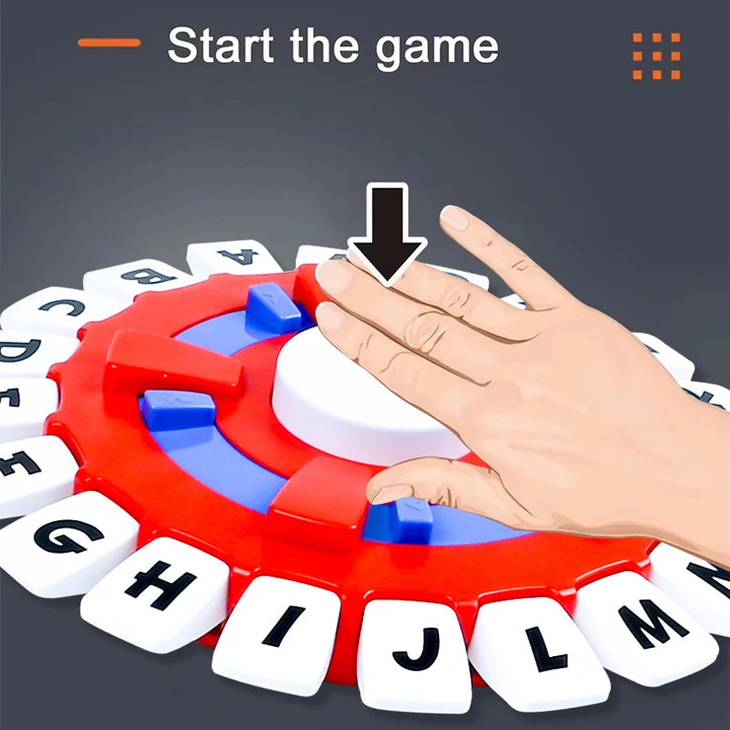 Spanish Basta Game Fast-paced Family Gathering Letter Toys For Adults Children Letters Learning Lengua española Juegos De Mesas Econic Blanks