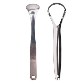 Y-Kelin Tongue Scraper Oral  Cleaner Brush Fresh Breath Cleaning Coated  Toothbrush  Hygiene Care Tools Econic Blanks