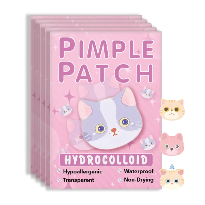 600pieces of cartoon cat acne patches, facial acne patches, concealer acne patches, and pimples patches. Ultra-thin and breathab Econic Blanks