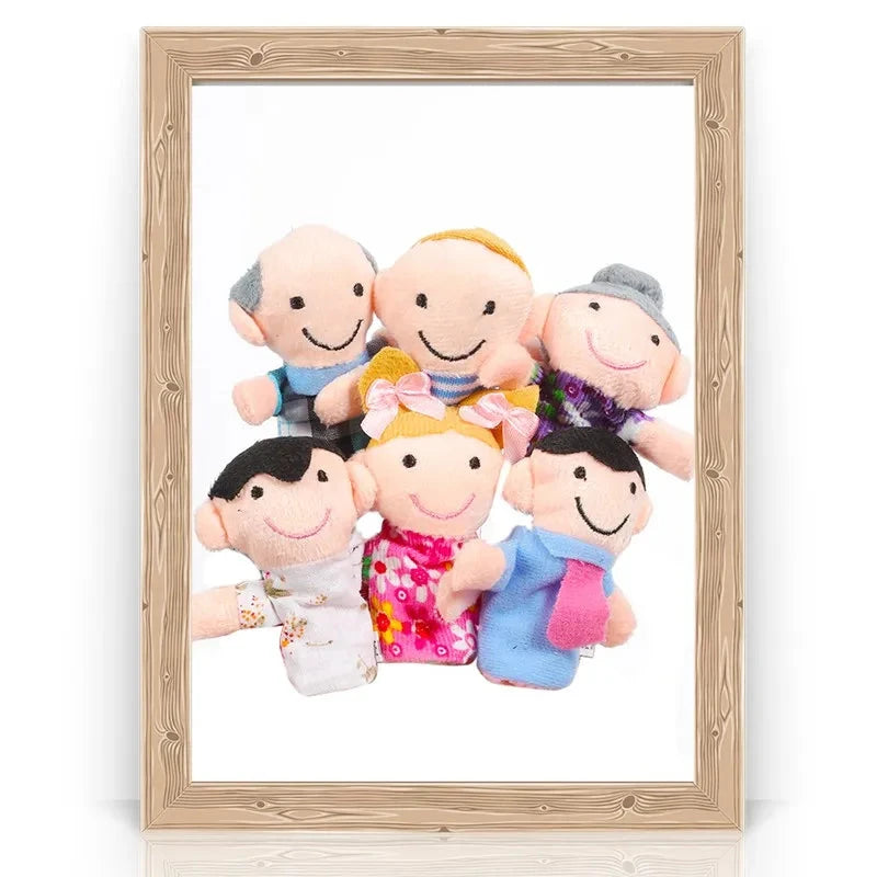 Cartoon Finger Puppets – 1/5/10pcs Plush Hand Dolls for Kids Econic Blanks