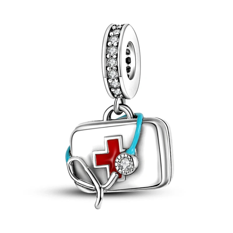 Hot Sale 925 Silver Charms Beads Fit Original Pan Bracelet Making For Woman Jewelry Fashion Pendant Econic Blanks