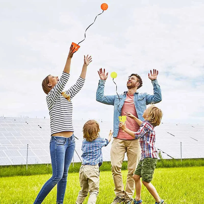 Throwing catching sensory integration game set outdoor toy catching set children's hand eye coordination training Quick Pick Grocers