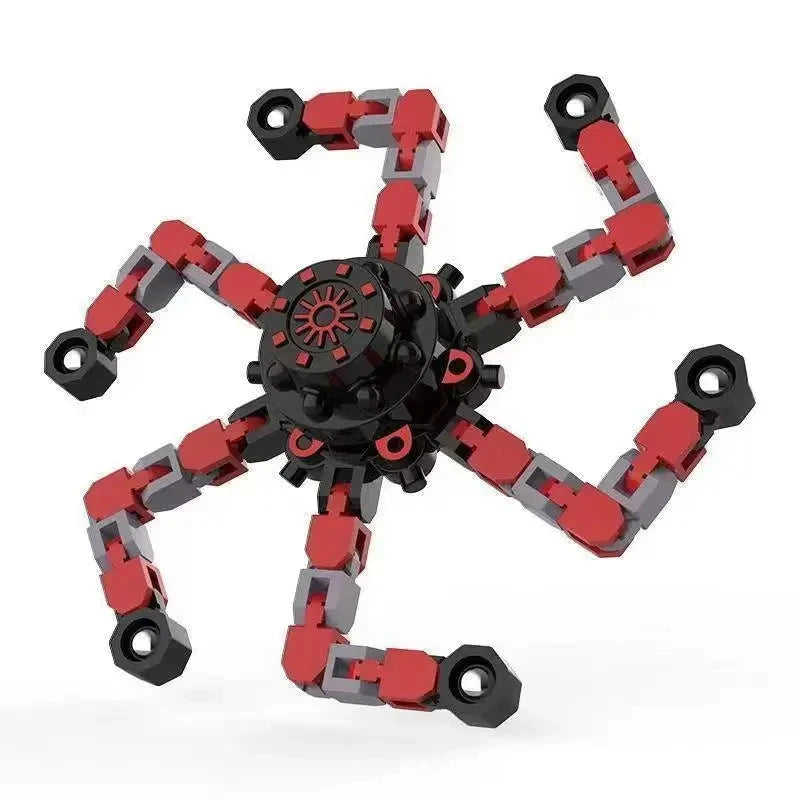 Deformed Fidget Spinner Chain Toys For Children Antistress Hand Spinner Vent Toys Adult Stress Relief Fidget Sensory Gyro Gift Econic Blanks