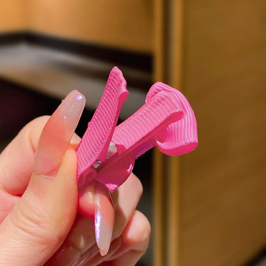 30 colored random bow fabric hair clips suitable for daily use as hair accessories Quick Pick Grocers