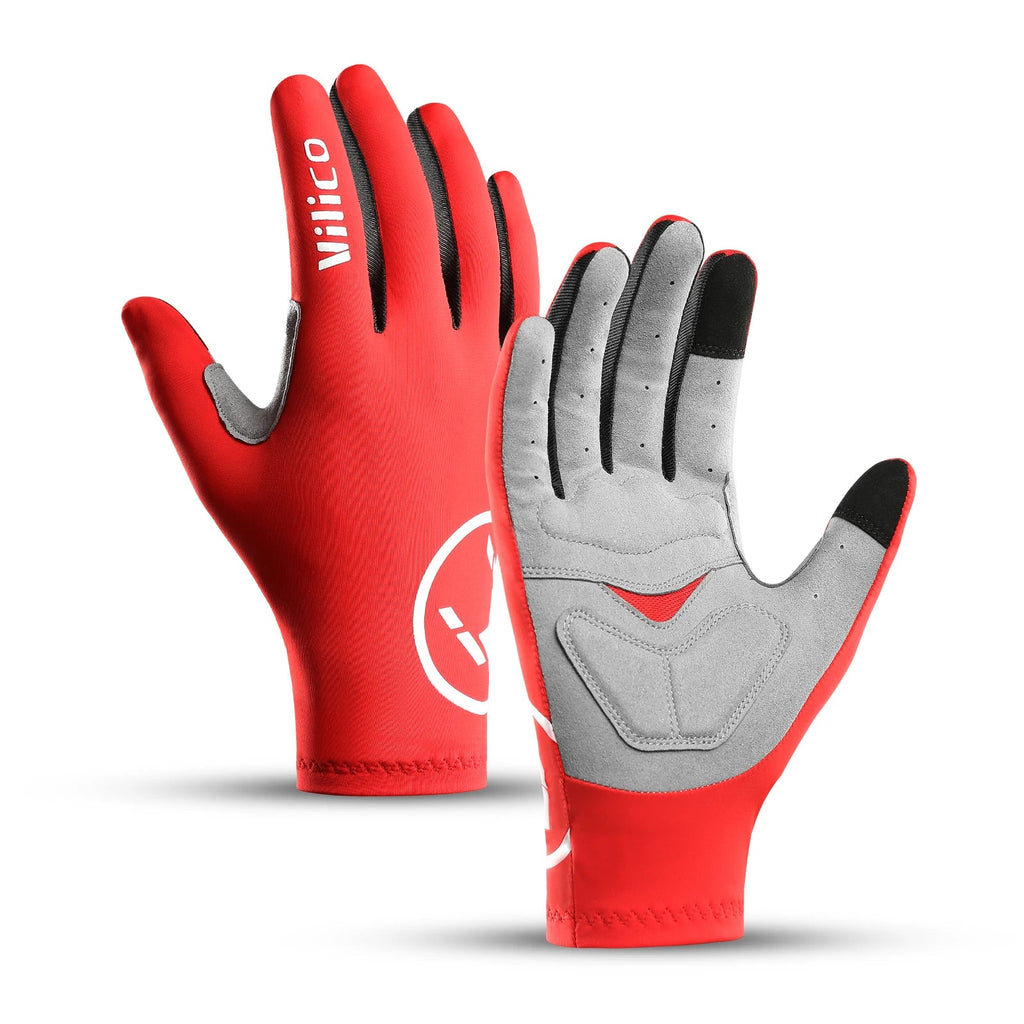 Vilico Professional Outdoor Cycling Gloves With Sensitive Touch Screen Shock Absorption Anti Slip Wear-resistant Riding Gloves Quick Pick Grocers