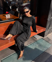 Hirsionsan Modal Soft Loose Sets Women 2026 Casual Two Pieces Long Sleeve T Shirts and High Waist Dresses Outfits Tracksuit Quick Pick Grocers