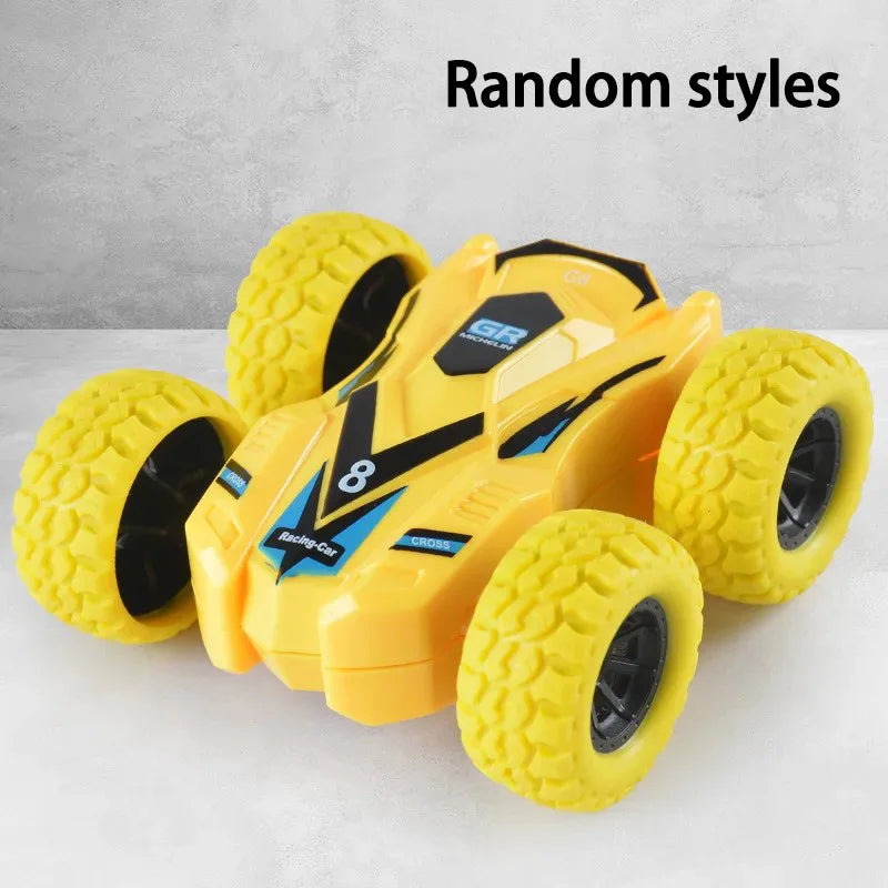 Children's toy car fun double-sided car inertial safety anti-collision anti-fall Kid's anti-fall model sliding off-road vehicle Quick Pick Grocers