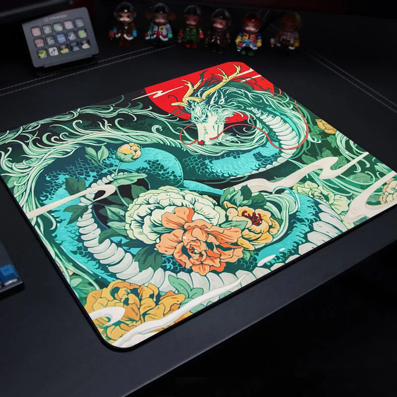 E-sports Tiger Cute Small Mouse Pad Gaming Laptops Mousepad Gamer Carpet Keyboard Mat Desk Protector Anime Cartoon Mouse Pads Quick Pick Grocers