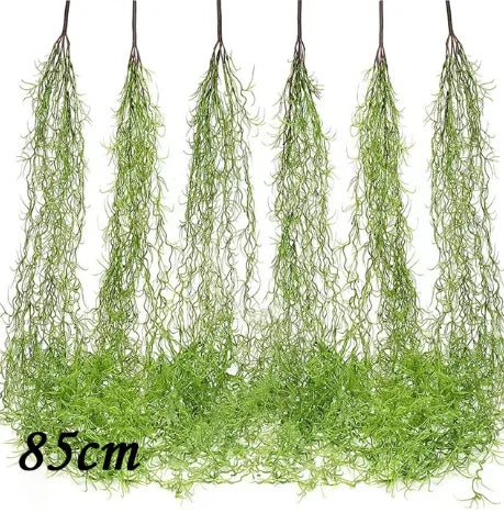 Hand Made Wicker Rattan Flower Planter Wall Hanging Wicker Rattam Basket Garden Vine Pot Plants Holder Garden Pots Wall Planter Quick Pick Grocers